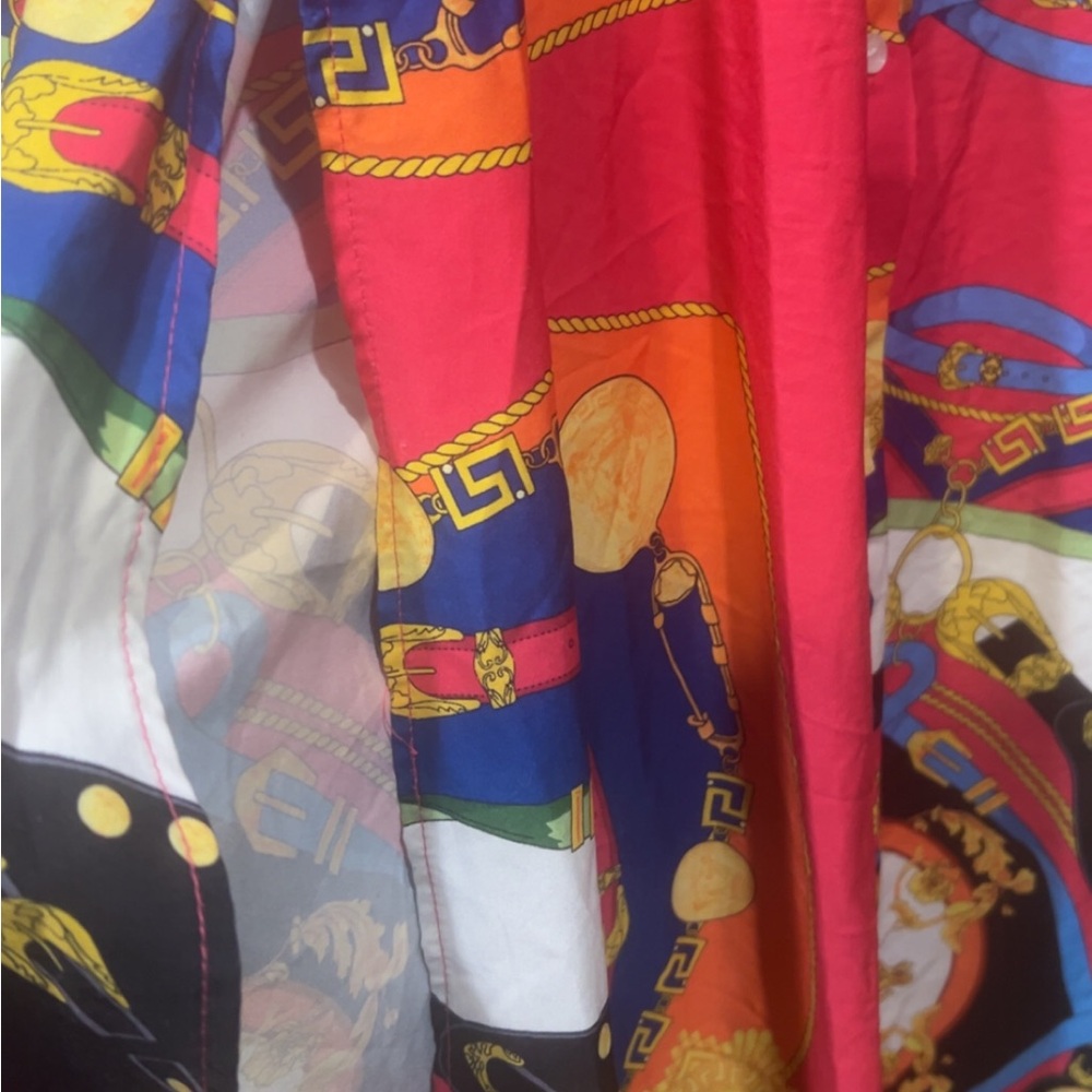 Colorful Patterned Maxi Dress - Picture 3 of 3
